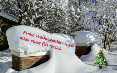 Frohe weihnachten wünscht der imkerverein